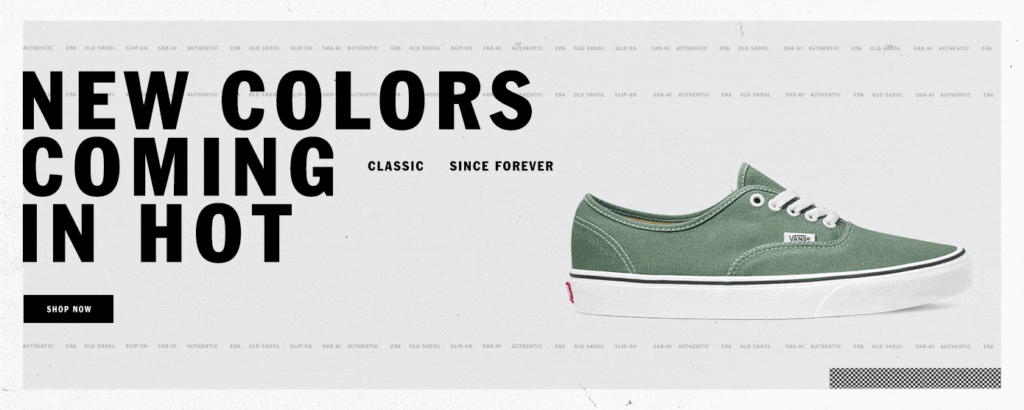 Vans colors
