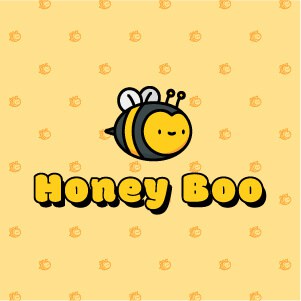 Logo mit Musterhintergrund