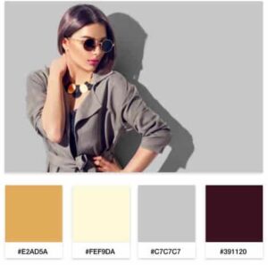 fashion blog color palette