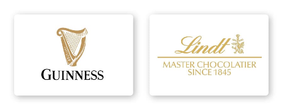 gold logos