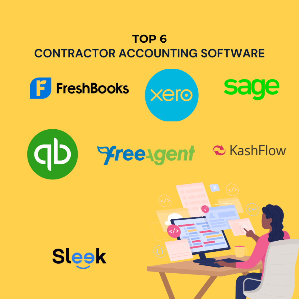 top 6 contractor accounting software