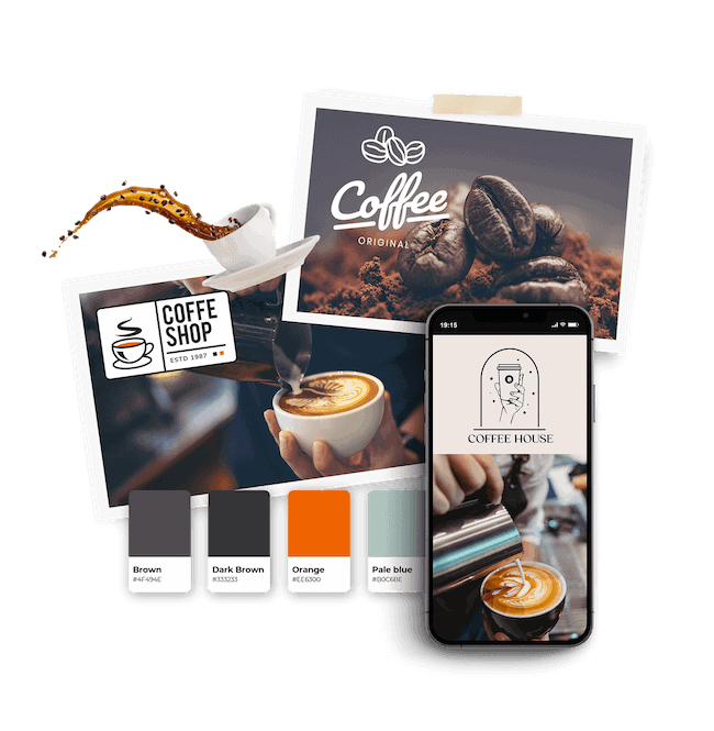 Coffee logos header