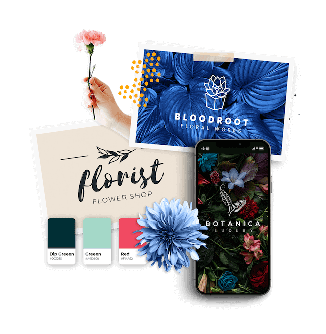 flower logos header