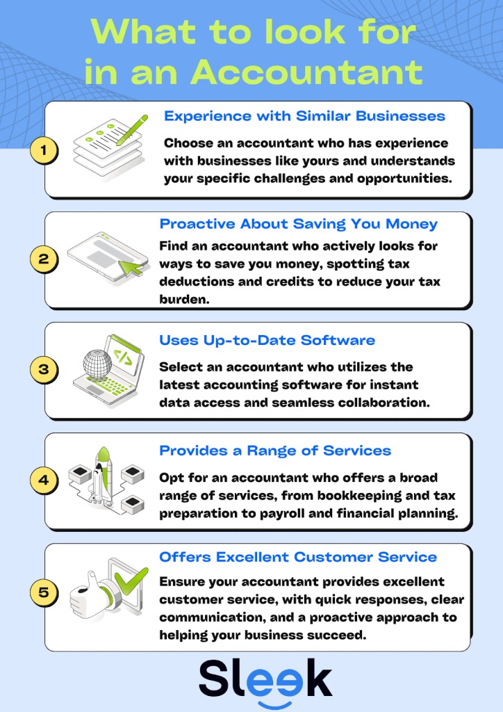 what to look for in an accountant
